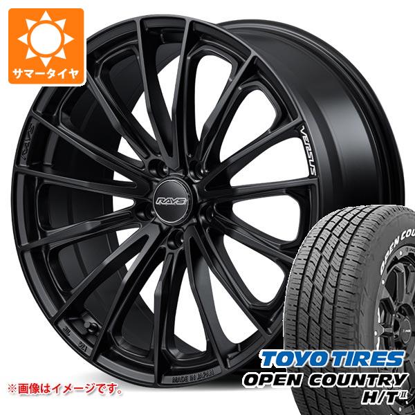 【タイヤ交換対象】トヨタ 40系アルファード用 2026年製 サマータイヤ トーヨー オープンカントリー H/T2 225/60R18 100H ホワイトレター レイズ ベルサス ヴォウジェ SE 7.0-18 タイヤホイール4本セット|タイヤ1番