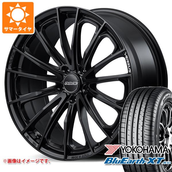 【タイヤ交換対象】サマータイヤ 215/55R18 99V XL ヨコハマ ブルーアースXT AE61 レイズ ベルサス ヴォウジェ SE 7.0-18 タイヤホイール4本セット|タイヤ1番