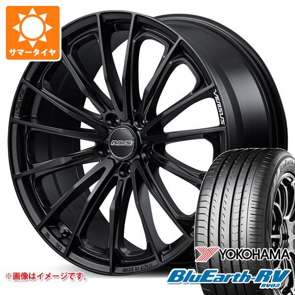 【タイヤ交換対象】サマータイヤ 245/40R20 99W XL ヨコハマ ブルーアースRV RV03 レイズ ベルサス ヴォウジェ SE 8.5-20 タイヤホイール4本セット