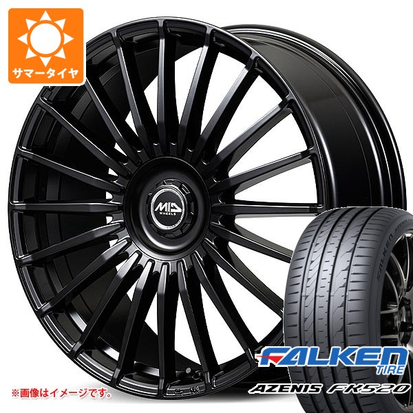 【タイヤ交換対象】サマータイヤ 215/45R17 91Y XL ファルケン アゼニス FK520L MID エクスクルーシブ 020F 7.0-17 タイヤホイール4本セット|タイヤ1番
