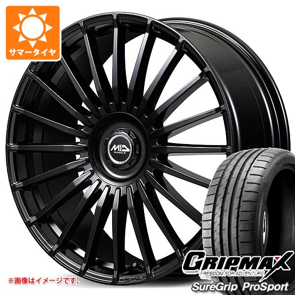 【タイヤ交換対象】サマータイヤ 245/35R21 96Y XL グリップマックス シュアグリップ プロスポーツ MID エクスクルーシブ 020F 8.5-21 タイヤホイール4本セット|タイヤ1番