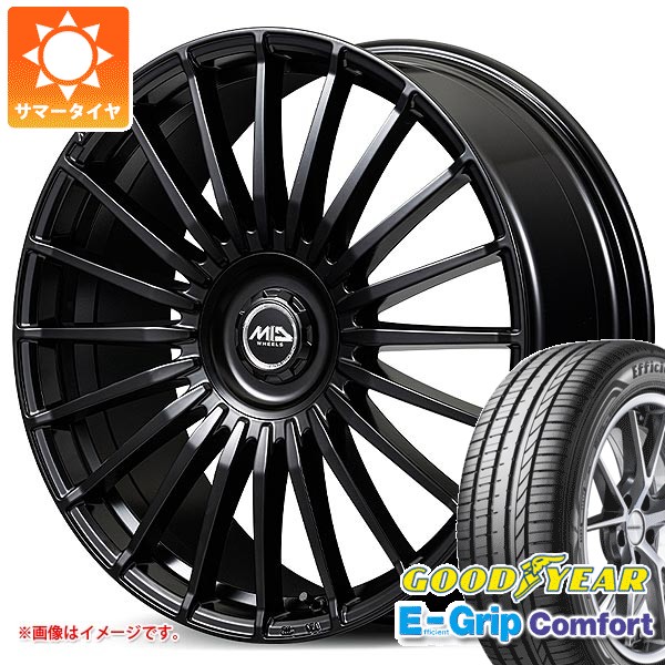 【タイヤ交換対象】サマータイヤ 245/35R20 95W XL グッドイヤー エフィシエントグリップコンフォート MID エクスクルーシブ 020F 8.5-20 タイヤホイール4本セット|タイヤ1番