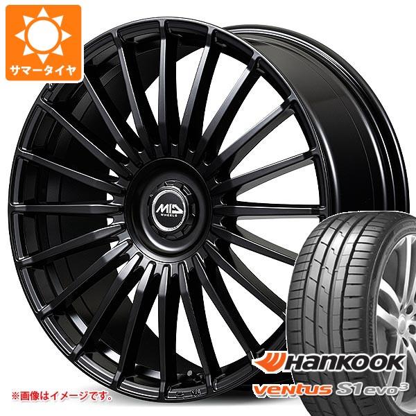 【タイヤ交換対象】サマータイヤ 225/40R19 (93Y) XL ハンコック ベンタス S1 エボ3 K127 MID エクスクルーシブ 020F 8.0-19 タイヤホイール4本セット
