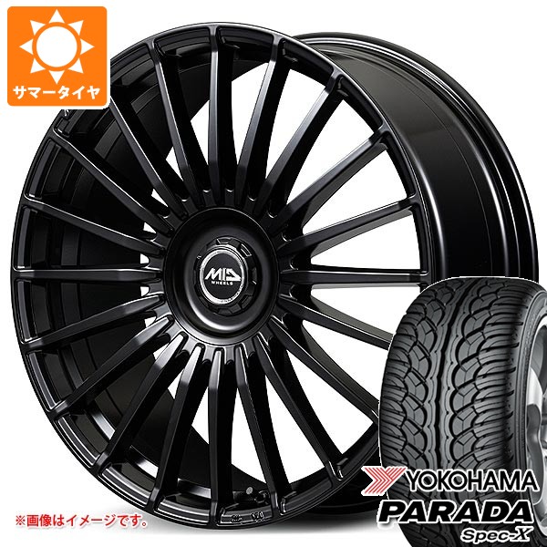 【タイヤ交換対象】サマータイヤ 235/55R20 102V ヨコハマ パラダ スペック-X PA02 MID エクスクルーシブ 020F 8.5-20 タイヤホイール4本セット