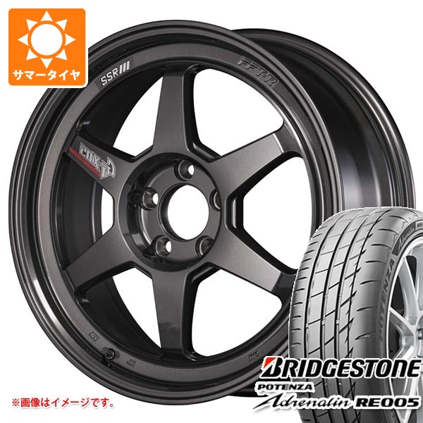 【タイヤ交換対象】サマータイヤ 245/35R19 93Y XL ブリヂストン ポテンザ アドレナリン RE005 SSR GTX05 DR エディション 8.5-19 タイヤホイール4本セット 169,800円