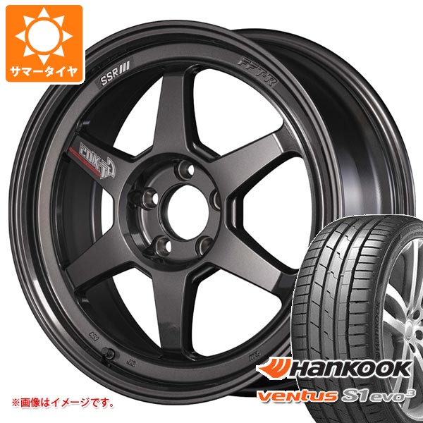 【タイヤ交換対象】サマータイヤ 265/35R18 (97Y) XL ハンコック ベンタス S1 エボ3 K127 SSR GTX05 DR エディション 9.5-18 タイヤホイール4本セット