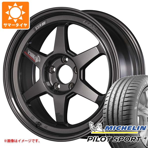 【タイヤ交換対象】サマータイヤ 215/40R18 89Y XL ミシュラン パイロットスポーツ4 SSR GTX05 DR エディション 7.5-18 タイヤホイール4本セット｜タイヤ１番 138,100円