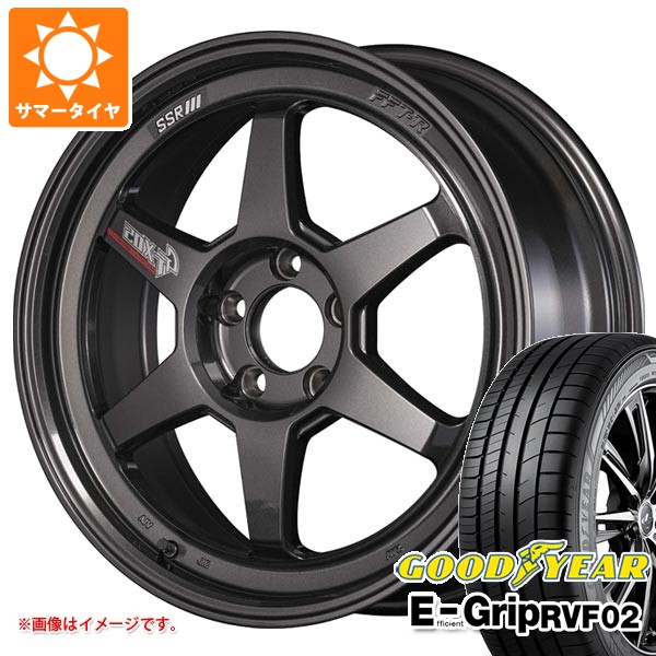 【タイヤ交換対象】サマータイヤ 225/45R18 95W XL グッドイヤー エフィシエントグリップ RVF02 SSR GTX05 DR エディション 8.5-18 タイヤホイール4本セット