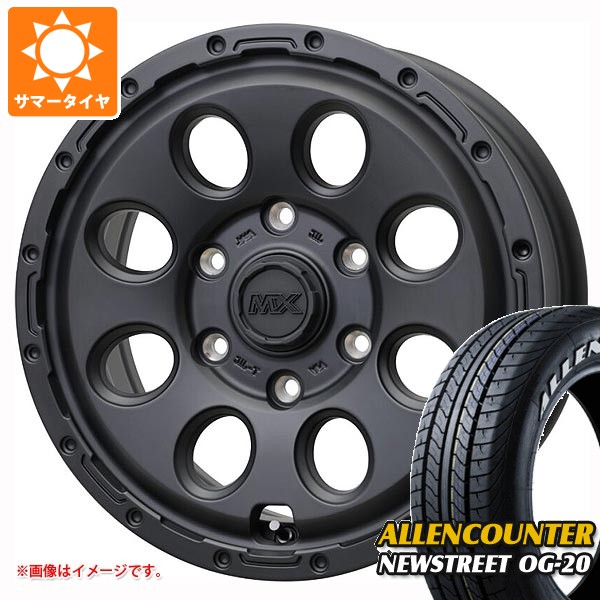 【タイヤ交換対象】トヨタ ハイエース 200系用 サマータイヤ オーレンカウンター ニューストリート OG-20 215/65R16C 109/107T ホワイトレター マッドクロス リーコン 6.5-16 タイヤホイール4本セット|タイヤ1番