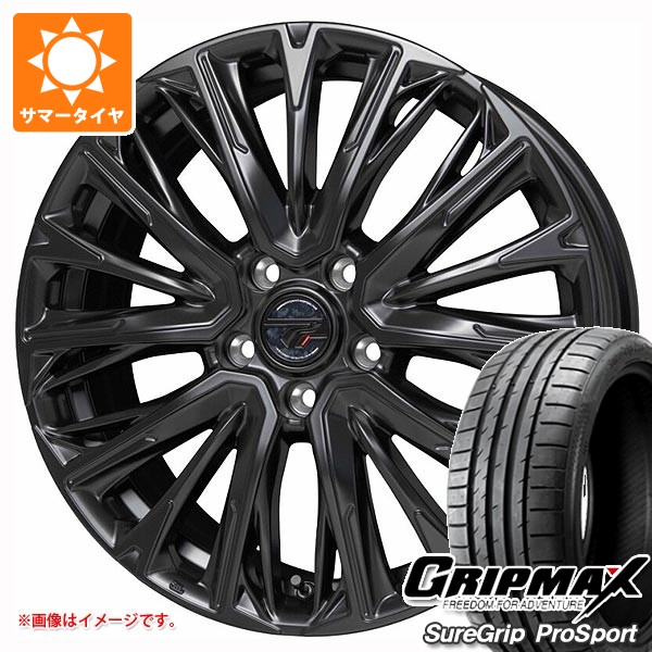 【タイヤ交換対象】サマータイヤ 245/45R19 102Y XL グリップマックス シュアグリップ プロスポーツ プレシャス HM-4 8.0-19 タイヤホイール4本セット