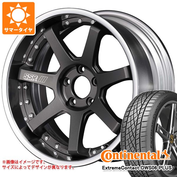 【タイヤ交換対象】サマータイヤ 215/40R18 89Y XL コンチネンタル エクストリームコンタクト DWS06 プラス SSR ライナー タイプ7R 7.5-18 タイヤホイール4本セット