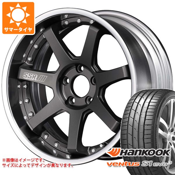 【タイヤ交換対象】サマータイヤ 245/40R19 (98Y) XL ハンコック ベンタス S1 エボ3 K127 SSR ライナー タイプ7R 8.5-19 タイヤホイール4本セット|タイヤ1番