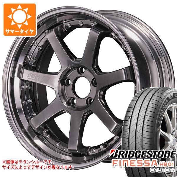 【タイヤ交換対象】サマータイヤ 245/45R19 102W XL ブリヂストン フィネッサ HB01 SSR ライナー タイプ7S 8.5-19 タイヤホイール4本セット｜タイヤ１番 212,300円