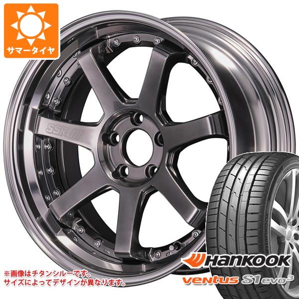 【タイヤ交換対象】サマータイヤ 245/40R19 (98Y) XL ハンコック ベンタス S1 エボ3 K127 SSR ライナー タイプ7S 8.5-19 タイヤホイール4本セット|タイヤ1番