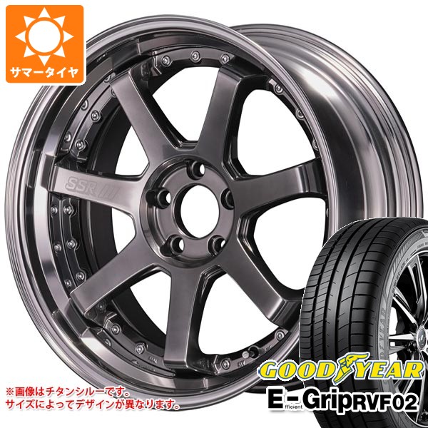【タイヤ交換対象】サマータイヤ 245/40R20 99W XL グッドイヤー エフィシエントグリップ RVF02 SSR ライナー タイプ7S 8.5-20 タイヤホイール4本セット