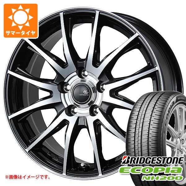 【タイヤ交換対象】サマータイヤ 215/45R17 91W XL ブリヂストン エコピア NH200 セレブロ TX2 7.0-17 タイヤホイール4本セット