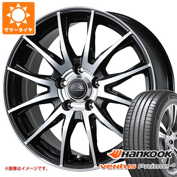 【タイヤ交換対象】サマータイヤ 195/65R16 92V ハンコック ベンタス プライム4 K135 セレブロ TX2 6.0-16 タイヤホイール4本セット