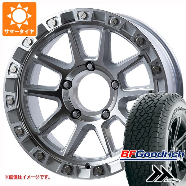 トヨタ ランドクルーザー70 GRJ76K用 サマータイヤ BFグッドリッチ トレールテレーンT/A 265/65R17 112T アウトラインホワイトレター MKW M205 8.5-17 タイヤホイール4本セット｜タイヤ１番