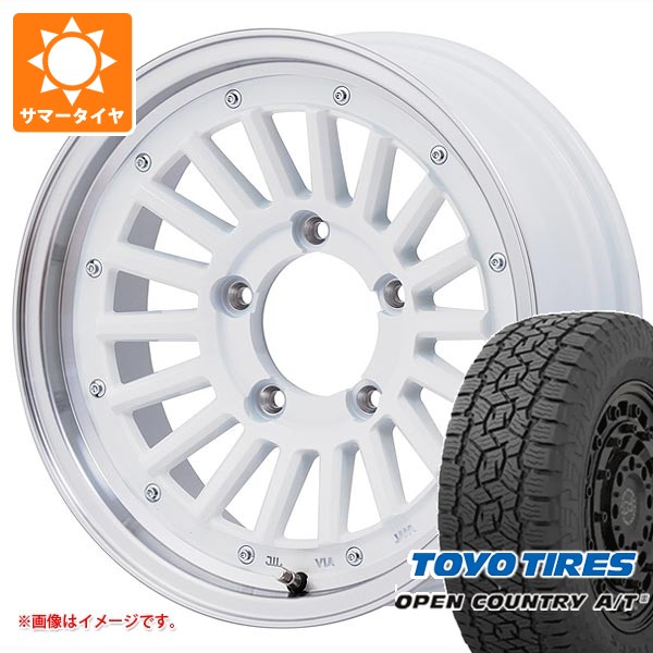 5本セット スズキ ジムニー JB64W用 サマータイヤ トーヨー オープンカントリー A/T3 215/70R16 100T ブラックレター マウンテンフック 5.5-16 タイヤホイール5本セット|タイヤ1番