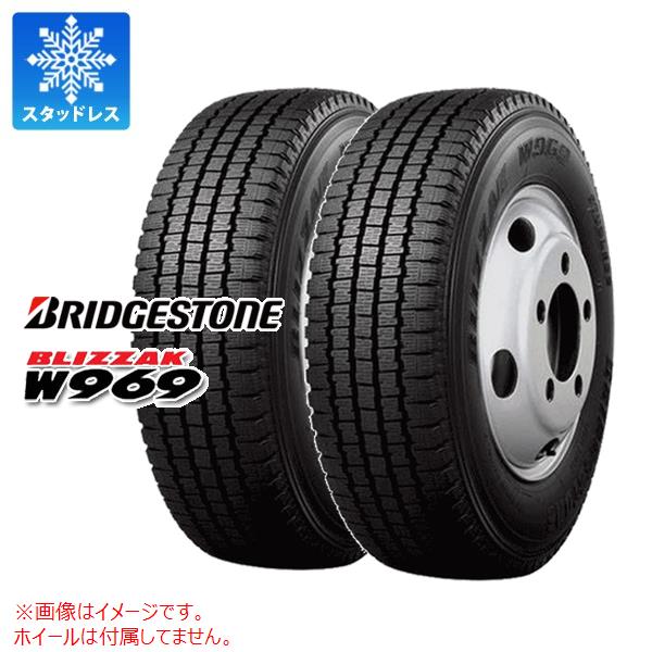 2本 スタッドレスタイヤ 195/70R16 109/107L ブリヂストン ブリザック W969 BRIDGESTONE BLIZZAK W969 【バン/トラック用】｜タイヤ１番