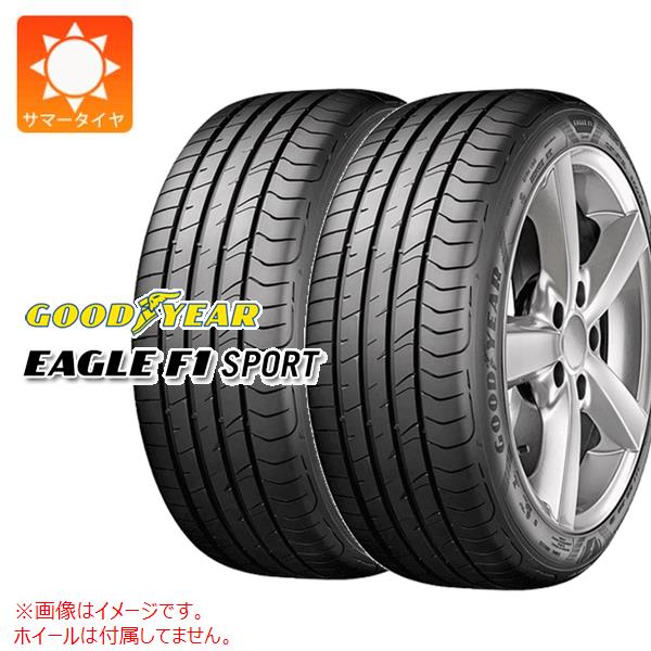 2本 サマータイヤ 245/40R19 98Y XL グッドイヤー イーグル F1 スポーツ GOODYEAR EAGLE F1 SPORT 43,641円