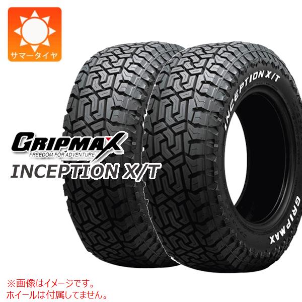 【タイヤ交換対象】2本 サマータイヤ LT285/60R18 122/119Q グリップマックス インセプション X/T ホワイトレター GRIP MAX INCEPTION X/T｜タイヤ１番 40,560円