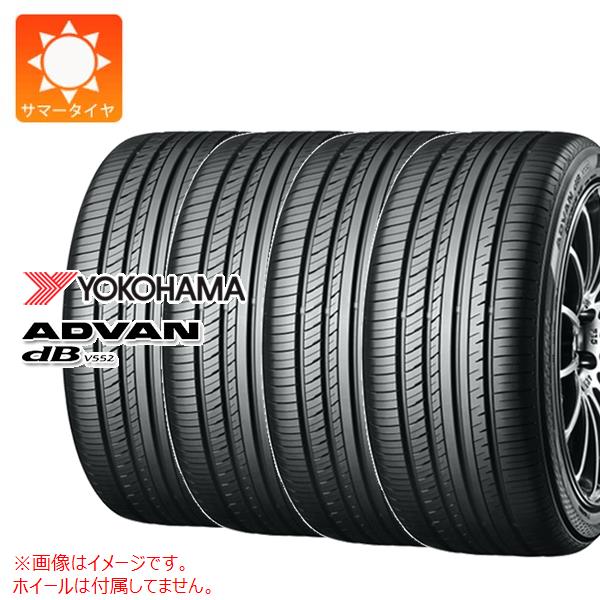 4本 サマータイヤ 225/60R16 98W ヨコハマ アドバン デシベル V552 YOKOHAMA ADVAN dB V552