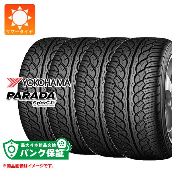 パンク保証付き【プランG】4本 サマータイヤ 255/30R24 97V REINF ヨコハマ パラダ スペック-X PA02 YOKOHAMA PARADA Spec-X PA02｜タイヤ１番 130,260円