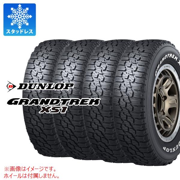 4本 スタッドレスタイヤ 185/85R16 105/103L LT ダンロップ グラントレック XS1 ホワイトレター DUNLOP GRANDTREK XS1