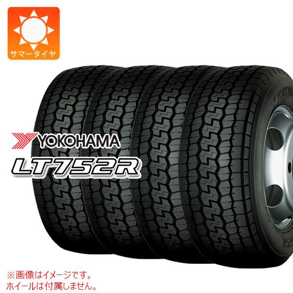 4本 サマータイヤ 195/70R15.5 109/107N ヨコハマ LT752R YOKOHAMA LT752R 【バン/トラック用】|タイヤ1番