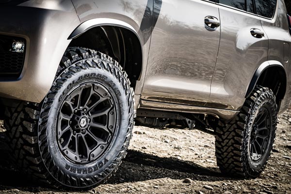 TOYOTA ランドクルーザープラド 150系 JEPPESEN スワォードオーバーフェンダー 25mm 個人宅配送不可