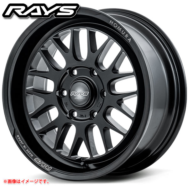 レイズ ホムラ 2x9L-RA 7.5-18 ホイール1本 HOMURA 2×9L-RA ハイエース用