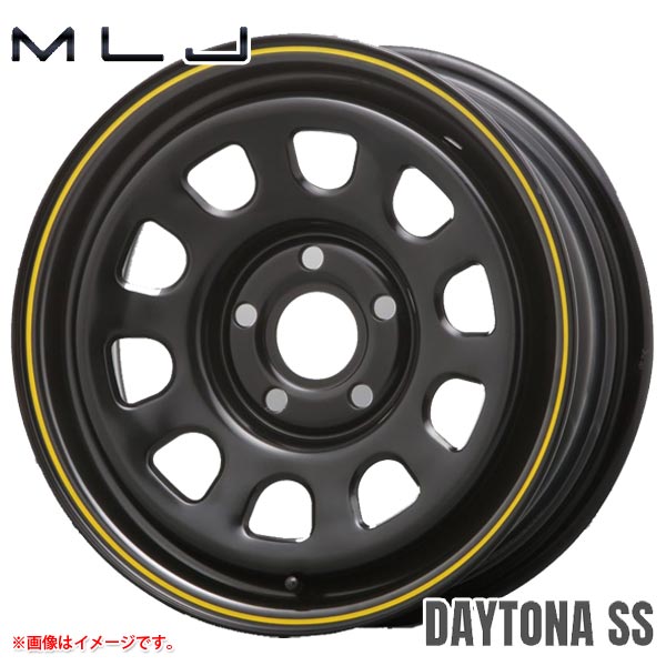 MLJ デイトナ SS 6.0-15 ホイール1本 輸入車用 DAYTONA SS カングー用｜タイヤ１番