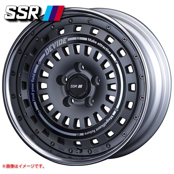 SSR ディバイド クロスバッハ 7.5-17 ホイール1本 DEVIDE Xrosswuch