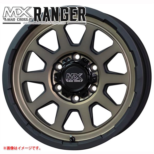 楽天市場】15インチ マッドクロス レンジャー 6J+33 6H-139.7 4本