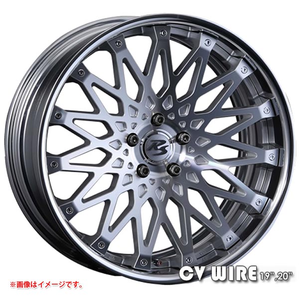 クリムソン RS CV ワイヤー 10.0-19 ホイール1本 RS CV WIRE｜タイヤ１番
