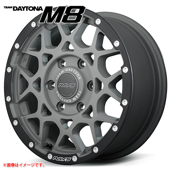 楽天市場】レイズ デイトナM8 xBエディション セミグロス