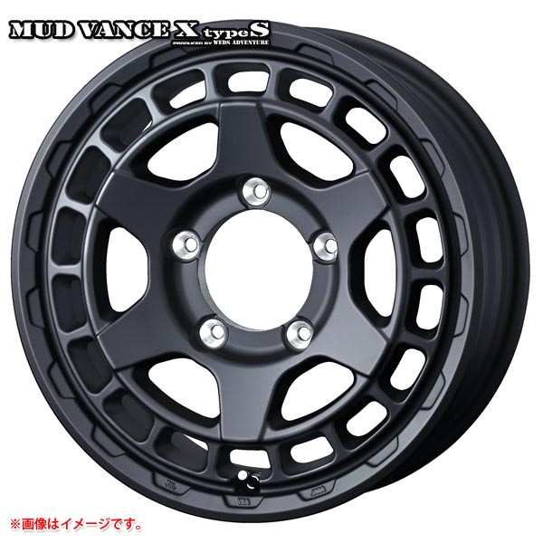 マッドヴァンスX タイプS 5.5-16 ホイール1本 MUD VANCE X TYPE S ジムニー用|タイヤ1番