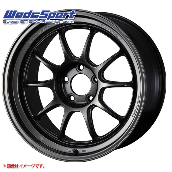 ウェッズスポーツ TC105X DSR 10.0-18 ホイール1本 WedsSport TC105X DSR｜タイヤ１番
