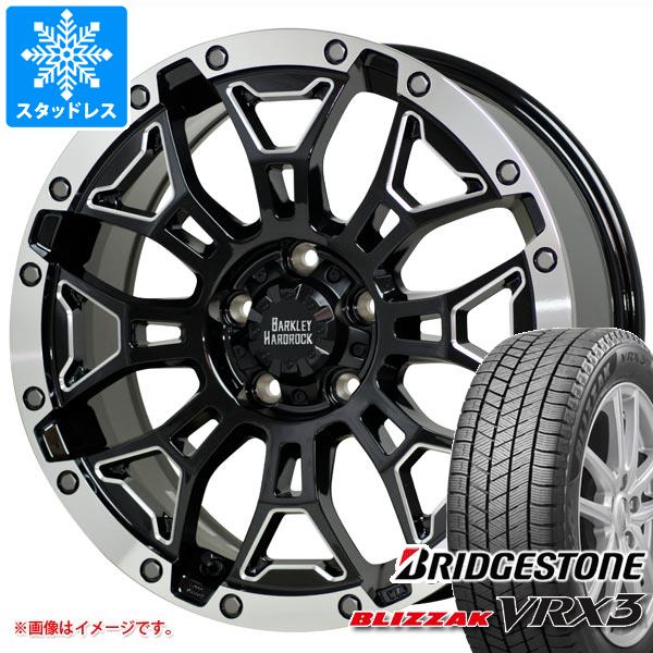 【タイヤ交換対象】スタッドレスタイヤ ブリヂストン ブリザック VRX3 225/65R17 102Q ＆ バークレイハードロック エルバート 7.0-17 タイヤホイール4本セット225/65-17 BRIDGESTONE BLIZZAK VRX3
