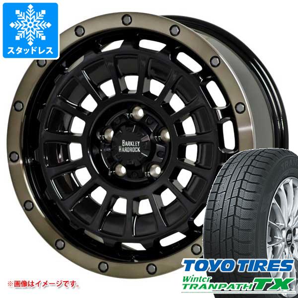 【タイヤ交換対象】ジープ レネゲード BU/BV系用 スタッドレス トーヨー ウィンタートランパス TX 215/65R16 98Q バークレイハードロック ローガン タイヤホイール4本セット｜タイヤ１番