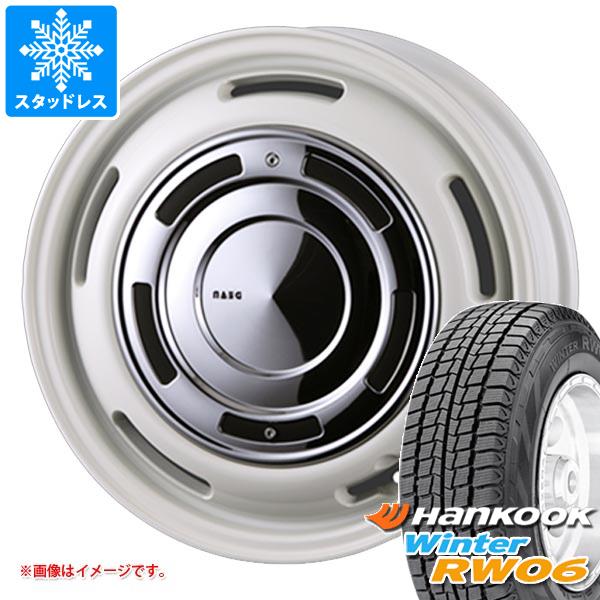 【タイヤ交換対象】トヨタ タウンエース バン 400系用 スタッドレス ハンコック ウィンター RW06 185R14 8PR (185/80R14 102/100N相当) クリムソン ディーンクロスカントリー タイヤホイール4本セット