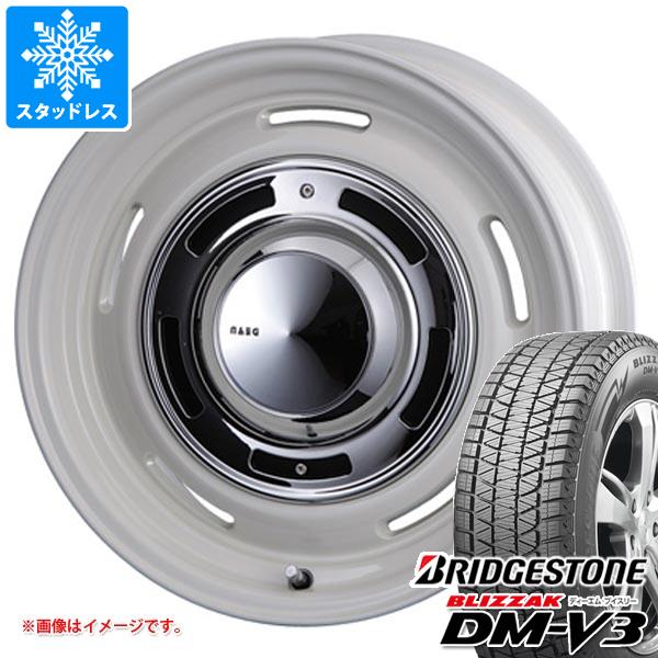 【タイヤ交換対象】ジムニー用 スタッドレス ブリヂストン ブリザック DM-V3 175/80R16 91Q クリムソン ディーンクロスカントリー タイヤホイール4本セット