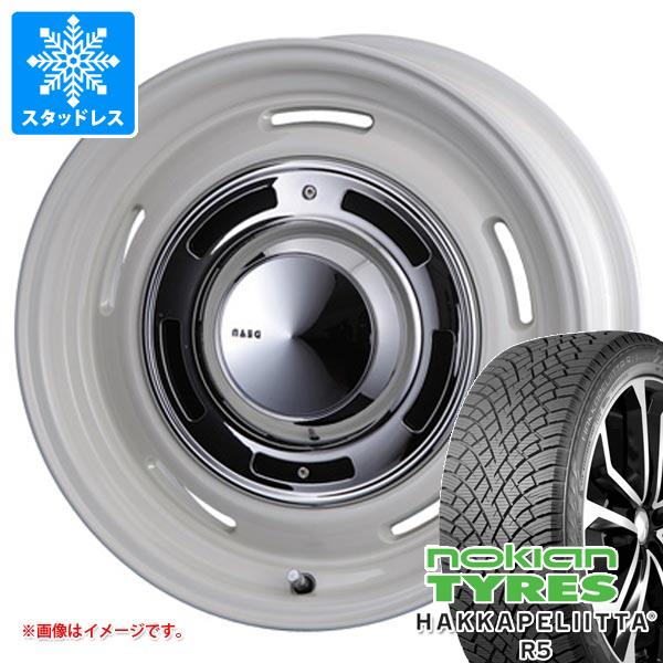 【タイヤ交換対象】ジープ レネゲード BU系用 スタッドレス ノキアン ハッカペリッタ R5 SUV 225/65R17 106R XL クリムソン ディーンクロスカントリー タイヤホイール4本セット|タイヤ1番