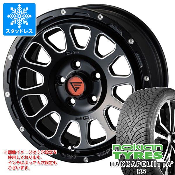 【タイヤ交換対象】5本セット ジープ ラングラー JK/JL系用 スタッドレス ノキアン ハッカペリッタ R5 SUV 265/70R17 115R デルタフォース オーバル タイヤホイール5本セット｜タイヤ１番