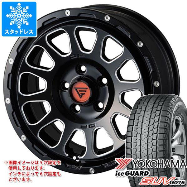 トヨタ ランドクルーザー プラド 150系用 スタッドレス ヨコハマ アイスガード SUV G075 265/70R17 115Q デルタフォース オーバル タイヤホイール4本セット｜タイヤ１番