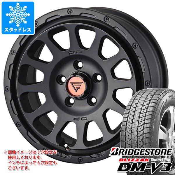 スタッドレスタイヤ ブリヂストン ブリザック DM-V3 245/65R17 107Q & デルタフォース オーバル 7.0-17 タイヤホイール4本セット 245/65-17 BRIDGESTONE BLIZZAK DM-V3|タイヤ1番