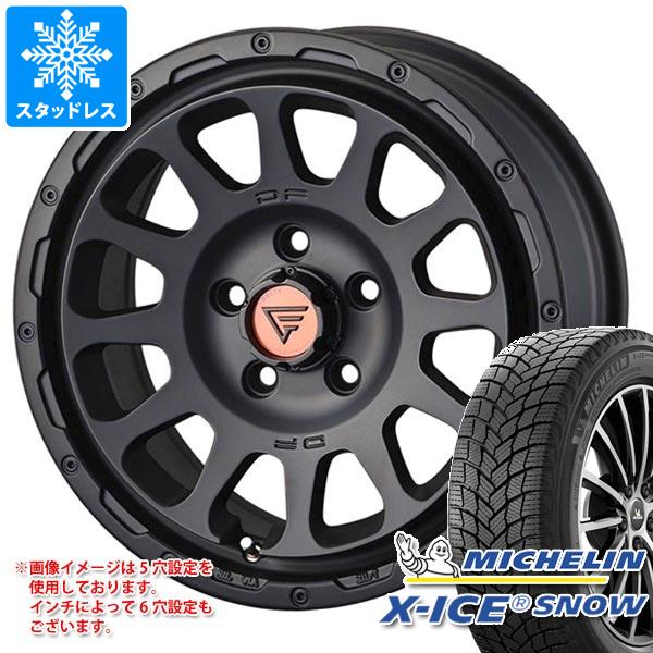 【タイヤ交換対象】スタッドレスタイヤ ミシュラン エックスアイススノー 225/60R17 103T XL ＆ デルタフォース オーバル 7.0-17 タイヤホイール4本セット225/60-17 MICHELIN X-ICE SNOW｜タイヤ１番