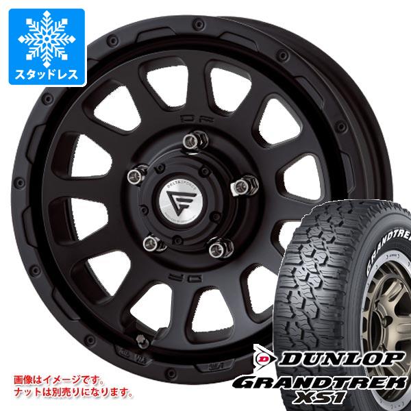 【タイヤ交換対象】5本セット スズキ ジムニーノマド JC74W用 スタッドレス ダンロップ グラントレック XS1 LT215/70R16 100/97N ホワイトレター デルタフォース オーバル タイヤホイール5本セット 143,188円
