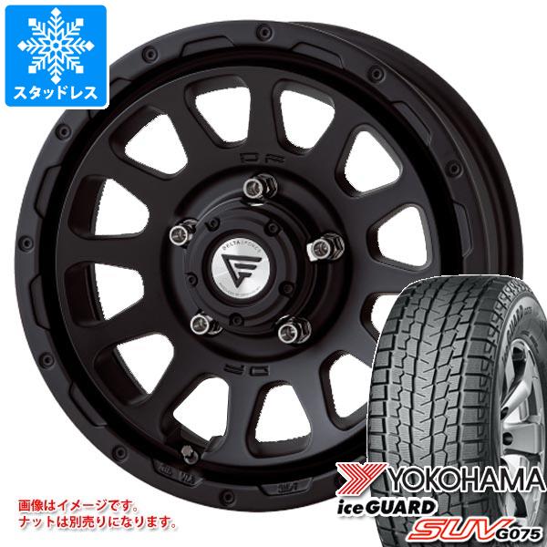 スズキ ジムニーノマド JC74W用 スタッドレス ヨコハマ アイスガード SUV G075 215/70R16 100Q デルタフォース オーバル タイヤホイール4本セット